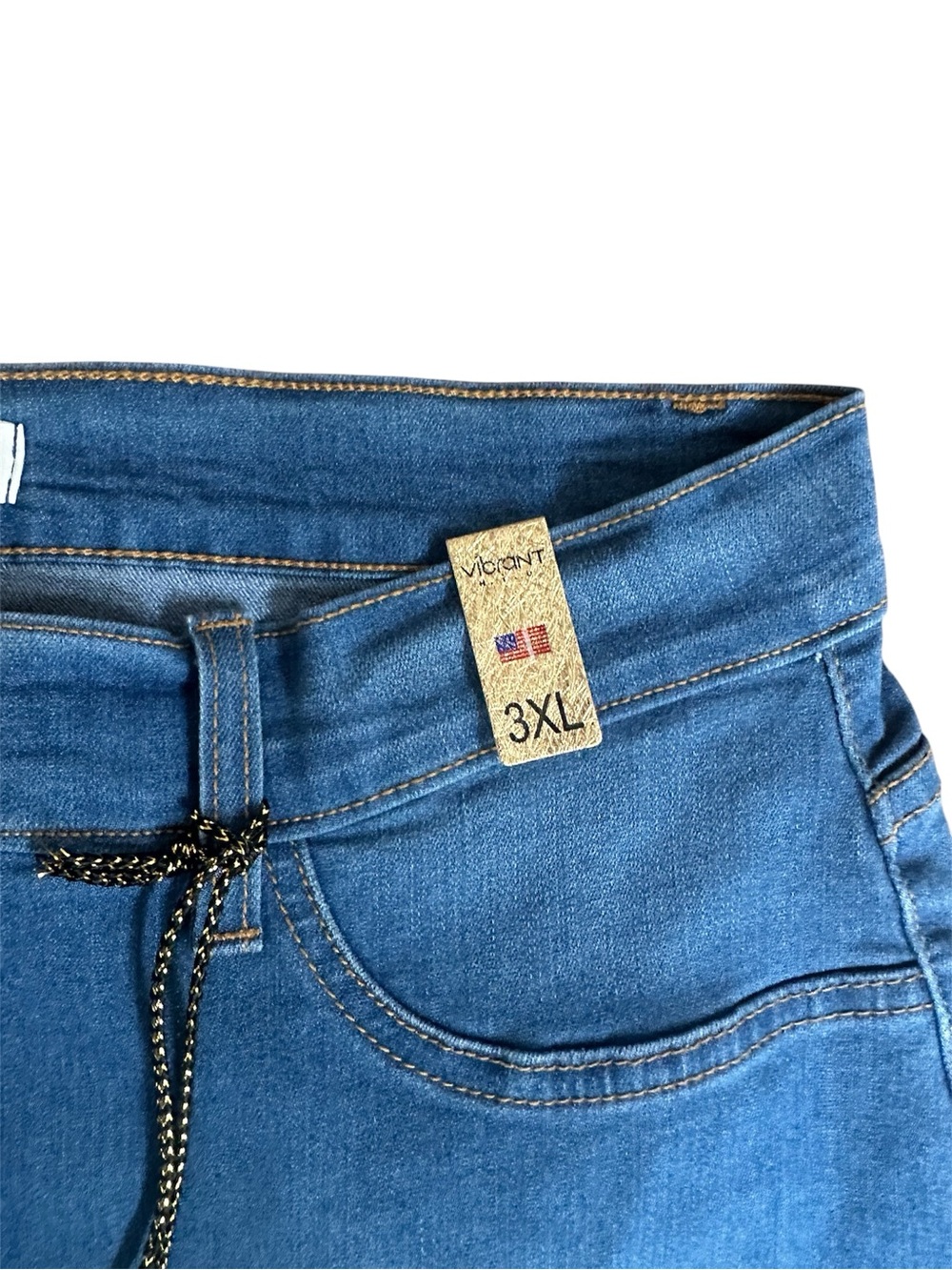 Vibrant M.I.U Tall Bell Flare Jeans - Picture 9 of 11
